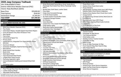 2020 Jeep Compass Trailhawk