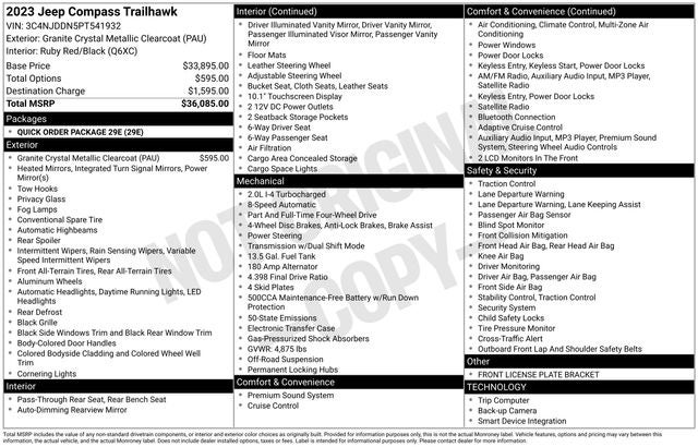 2023 Jeep Compass Trailhawk