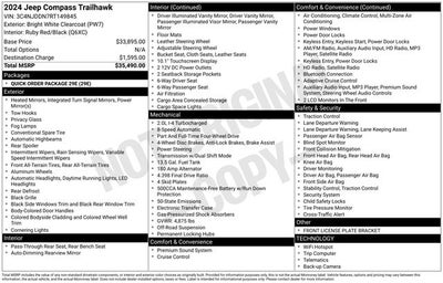2024 Jeep Compass Trailhawk