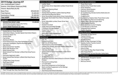 2019 Dodge Journey GT