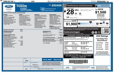 2015 Ford Fusion SE