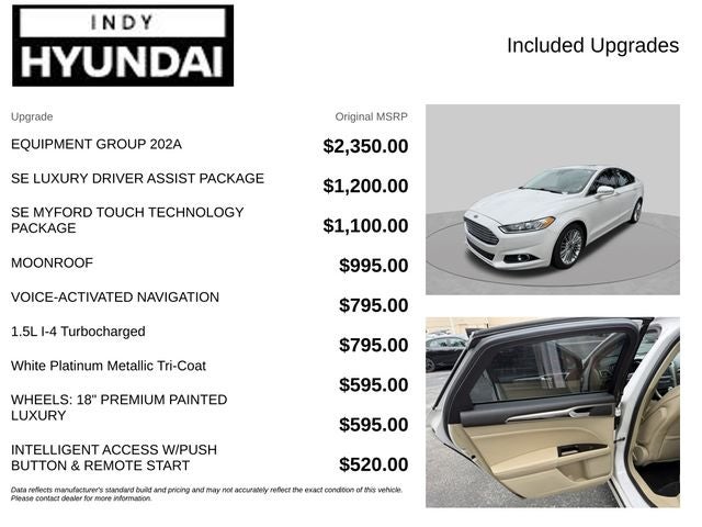 2015 Ford Fusion SE