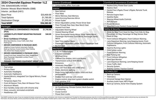 2024 Chevrolet Equinox Premier
