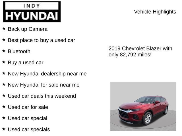 2019 Chevrolet Blazer Base 2LT