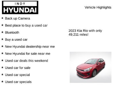 2023 Kia Rio S