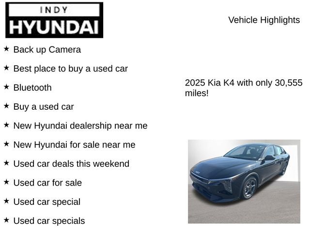 2025 Kia K4 LXS