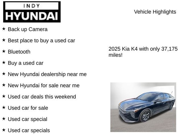 2025 Kia K4 LXS