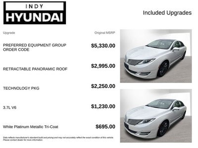 2013 Lincoln MKZ Base