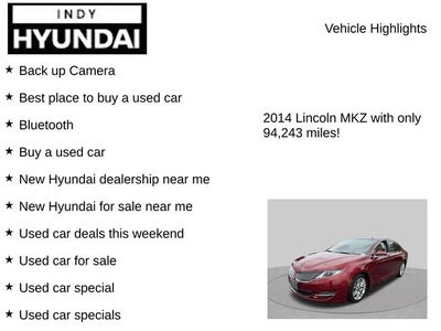2014 Lincoln MKZ Hybrid Base