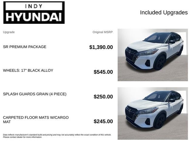 2024 Nissan Kicks SR