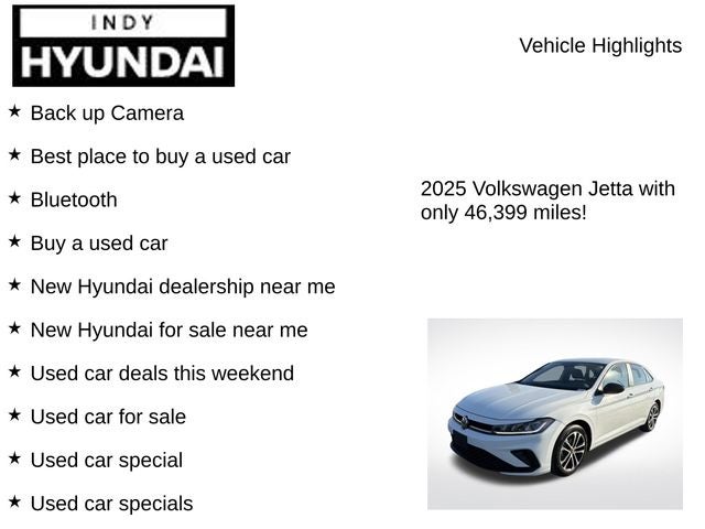 2025 Volkswagen Jetta 1.5T Sport