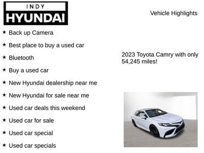 2023 Toyota Camry XSE