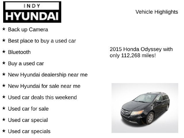 2015 Honda Odyssey EX-L