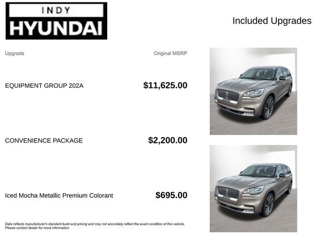 2020 Lincoln Aviator Reserve