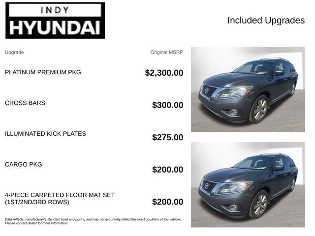 2013 Nissan Pathfinder Platinum