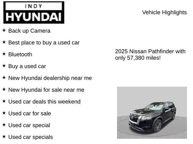 2025 Nissan Pathfinder SV