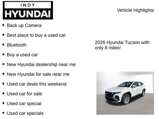 2026 Hyundai TUCSON SE