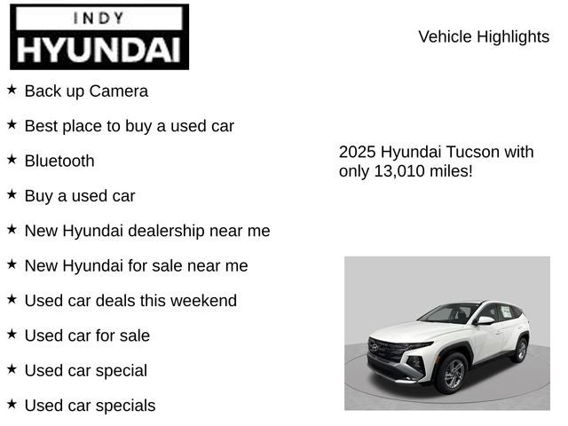 2025 Hyundai TUCSON SE