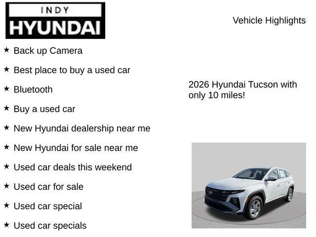 2026 Hyundai TUCSON SE