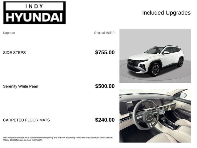 2026 Hyundai TUCSON SEL