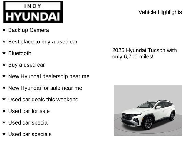 2026 Hyundai TUCSON SEL