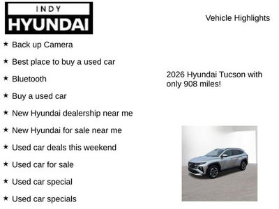 2026 Hyundai TUCSON SEL
