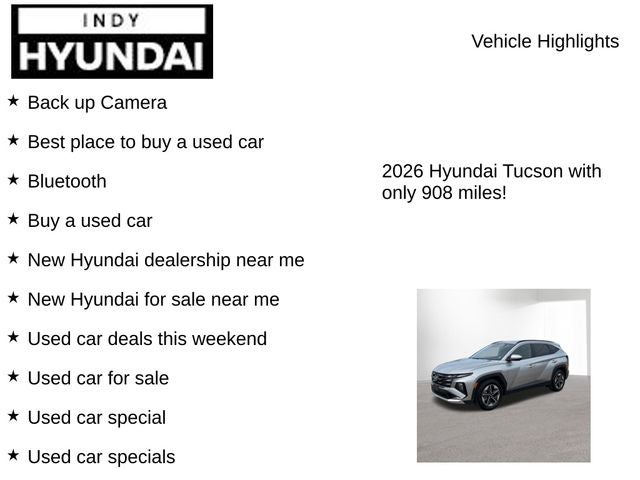 2026 Hyundai TUCSON SEL