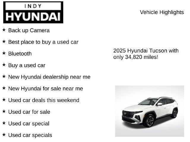 2025 Hyundai TUCSON SEL