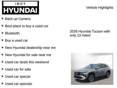 2026 Hyundai TUCSON SEL