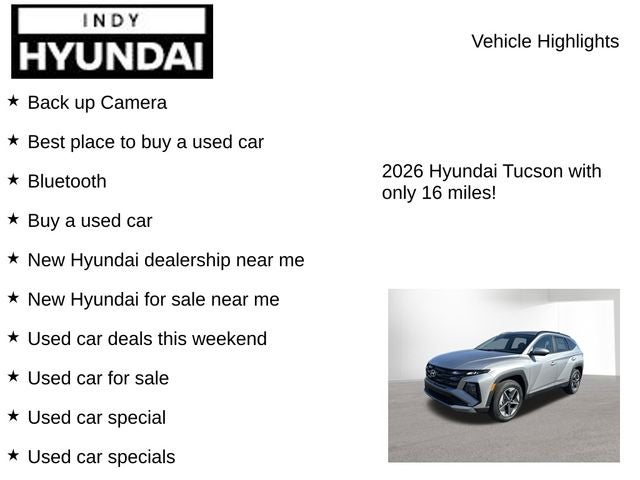 2026 Hyundai TUCSON SEL