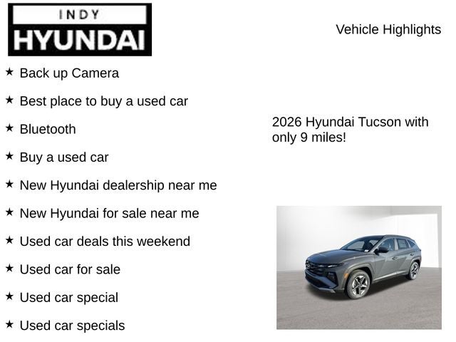 2026 Hyundai TUCSON SEL