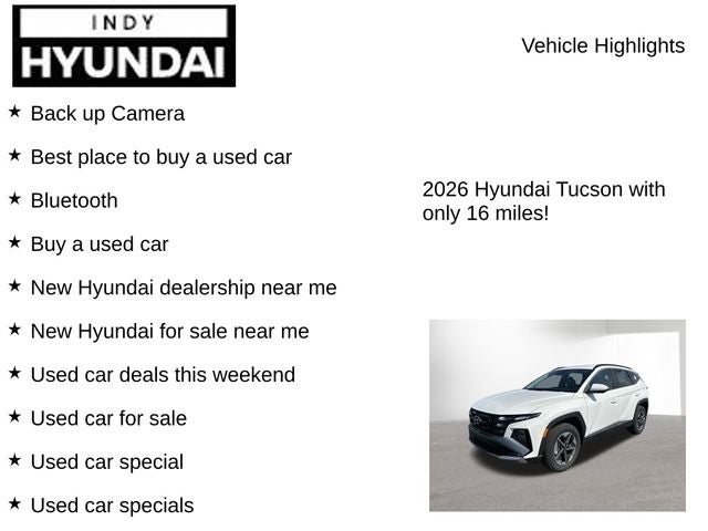 2026 Hyundai TUCSON SEL