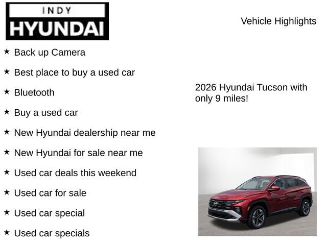2026 Hyundai TUCSON SEL