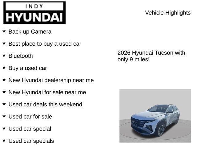 2026 Hyundai TUCSON SEL