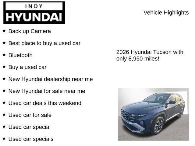 2026 Hyundai TUCSON SEL