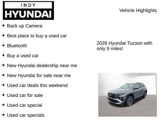 2026 Hyundai TUCSON SEL Plus
