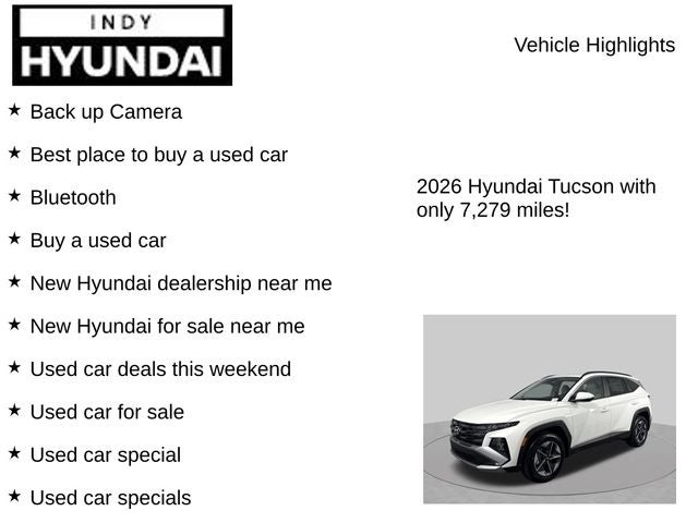 2026 Hyundai TUCSON SEL