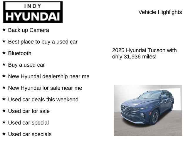 2025 Hyundai TUCSON SEL