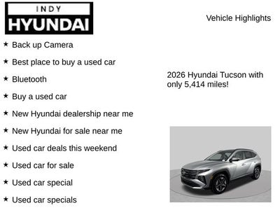 2026 Hyundai TUCSON SEL