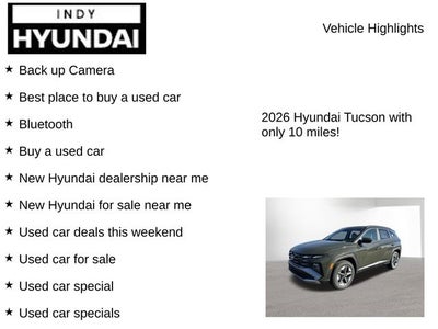 2026 Hyundai TUCSON SEL
