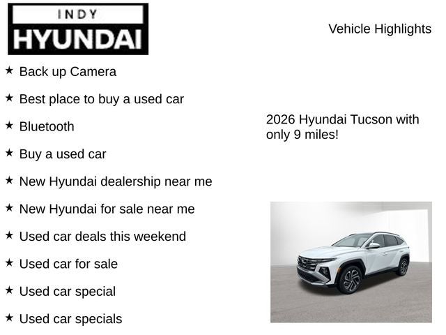 2026 Hyundai TUCSON Limited