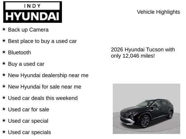 2026 Hyundai TUCSON Limited