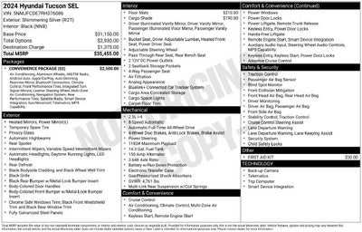 2024 Hyundai TUCSON SEL