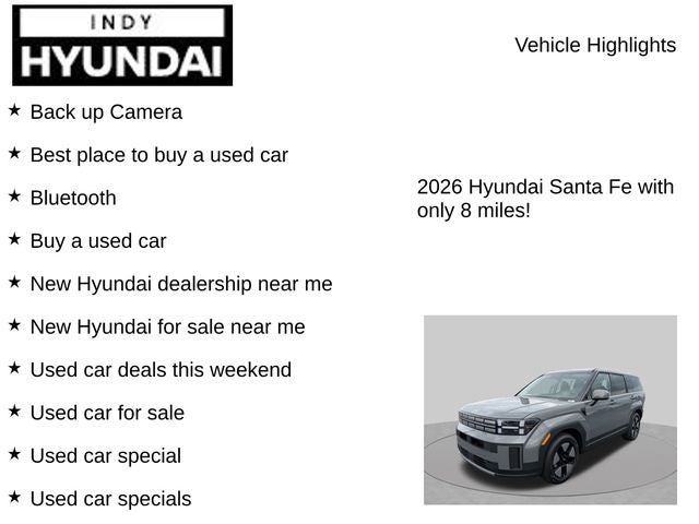 2026 Hyundai SANTA FE HYBRID SE