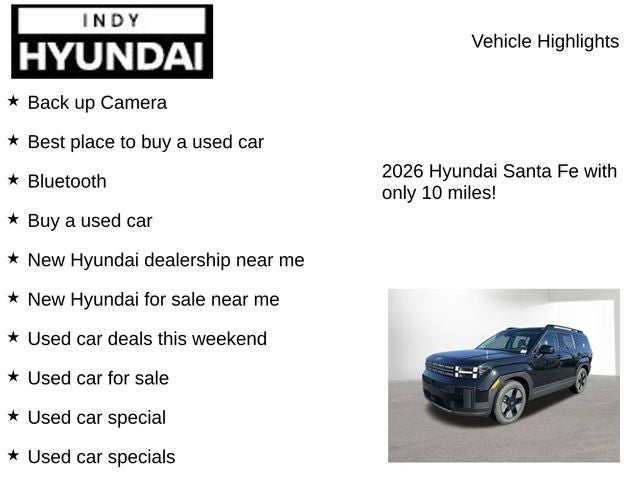 2026 Hyundai SANTA FE HYBRID SEL