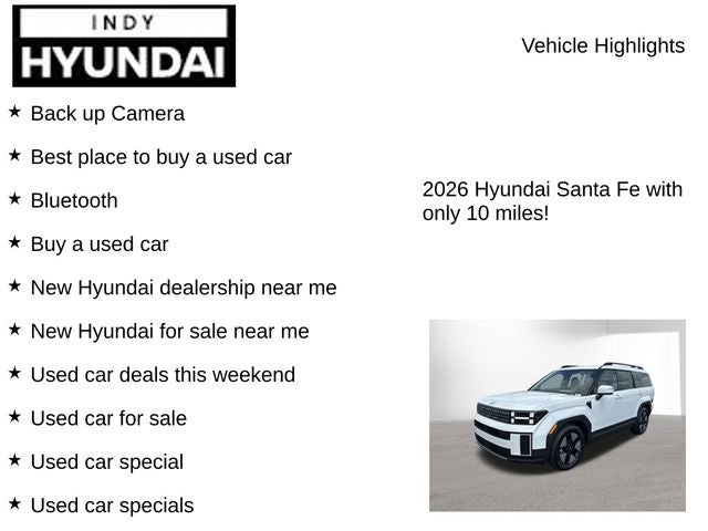 2026 Hyundai SANTA FE HYBRID SEL