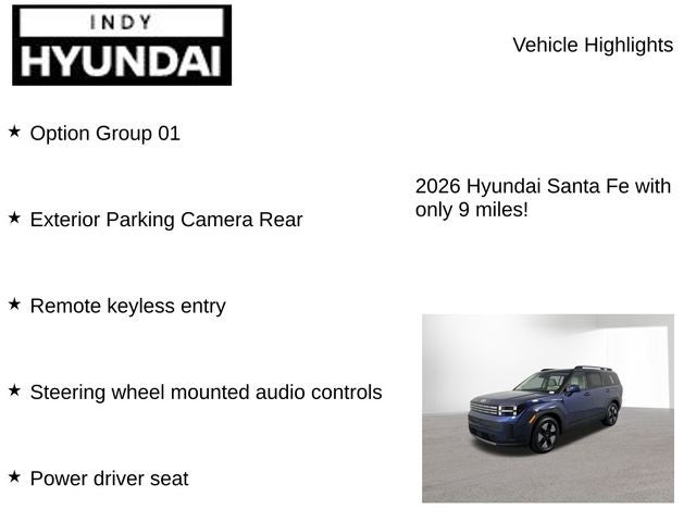 2026 Hyundai SANTA FE HYBRID SEL