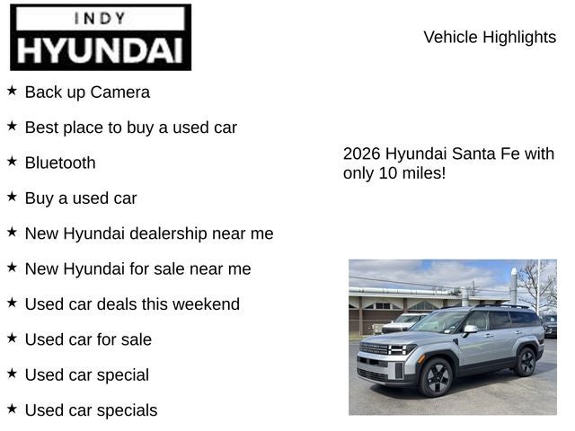 2026 Hyundai SANTA FE HYBRID SEL