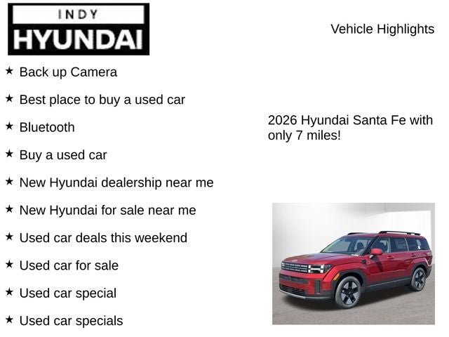 2026 Hyundai SANTA FE HYBRID SEL
