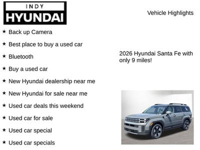 2026 Hyundai SANTA FE HYBRID SEL
